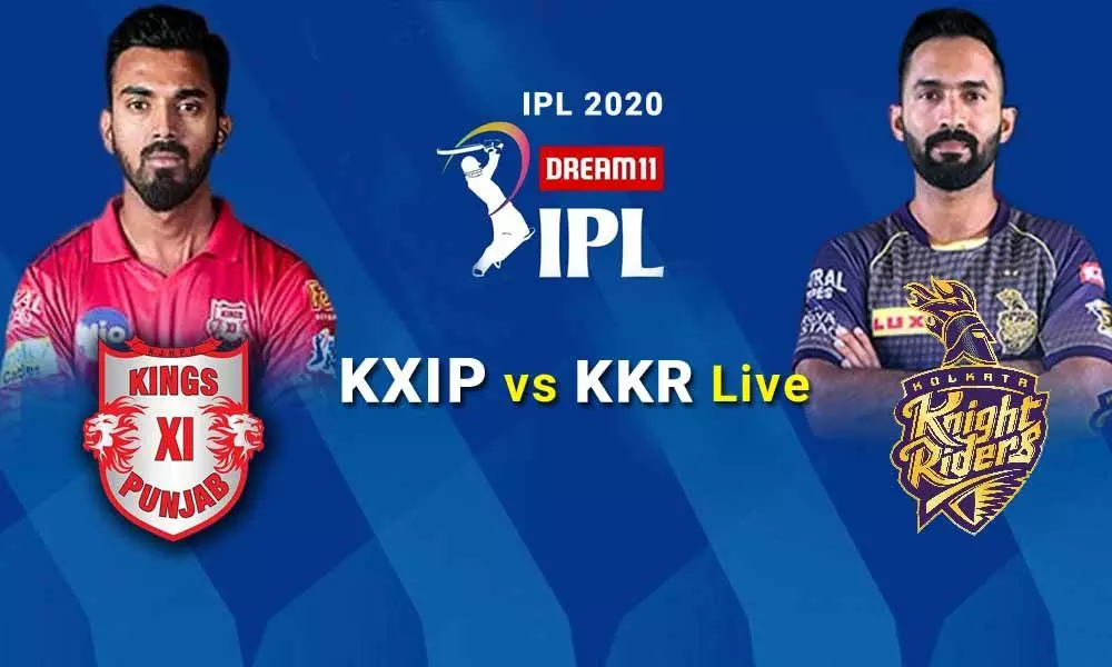 IPL 2020, KXIP vs KKR LIVE Cricket Score Updates