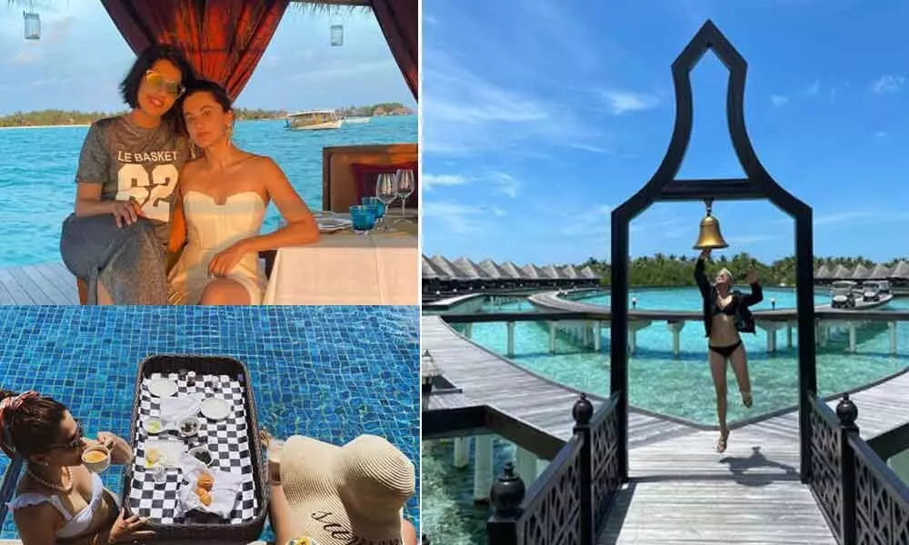 Taapsee Pannu’s Maldives Vacation Pics Raise The Temperatures