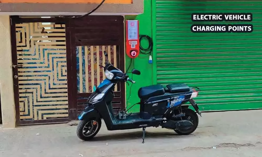 Young entrepreneurs set up electric vehicle charging points in Bengaluru