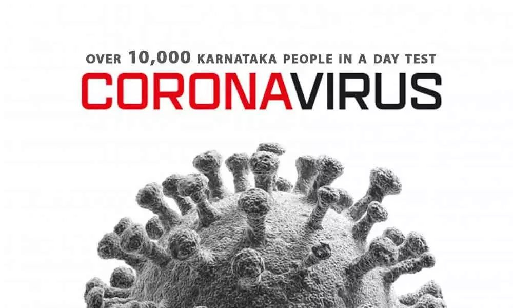 Over 10,000 test corona positive in one day