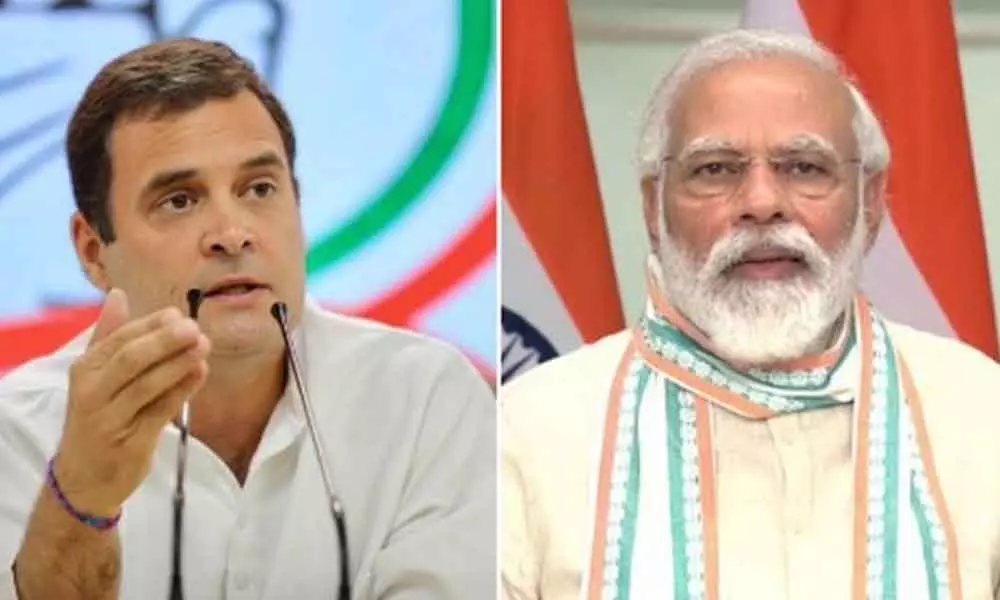 Rahul Gandhi this morning yet again targeted Prime Minister Narendra Modi and accused the government
