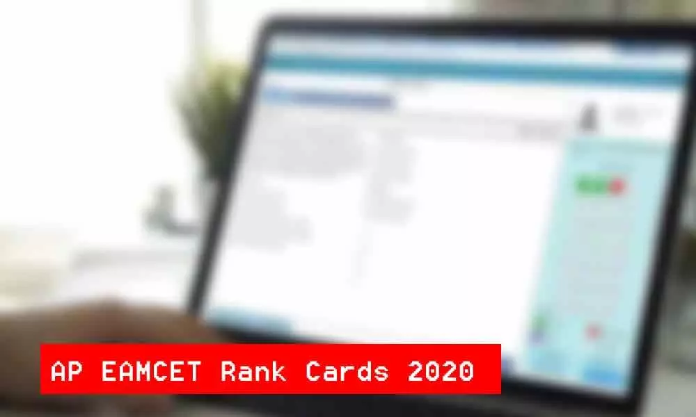 AP EAMCET Rank Card 2020