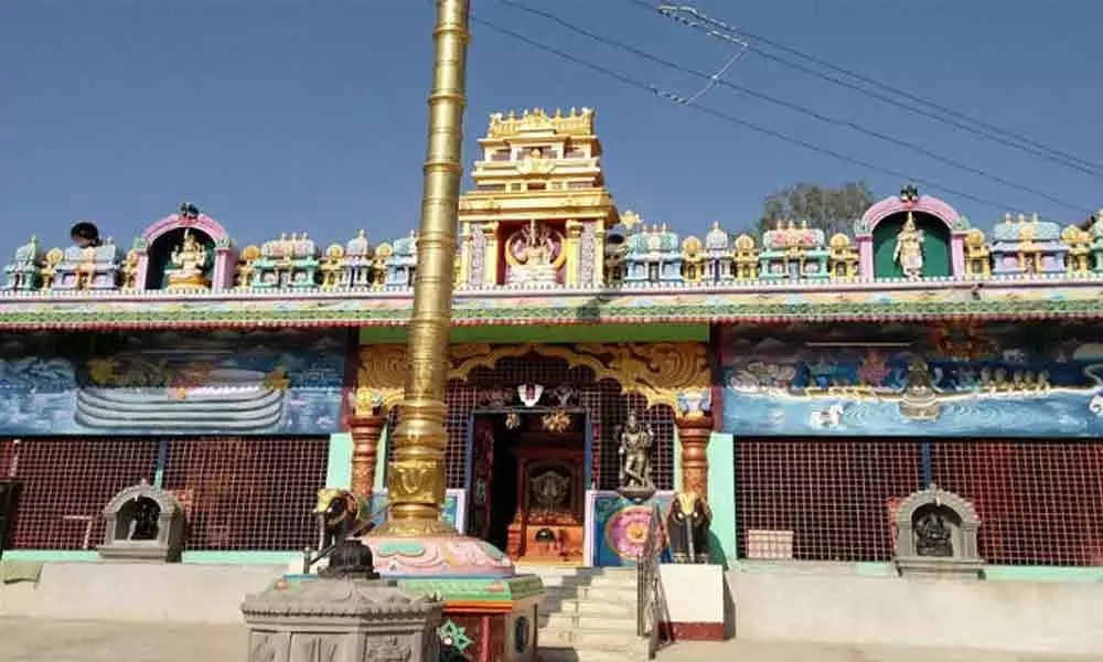 Gold, silver ornaments stolen from temple in Yadadri
