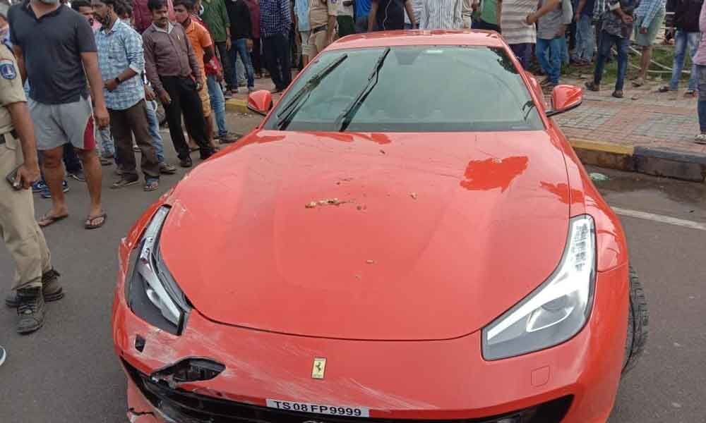 Hyderabad: Pedestrian hit by Ferrari dies on spot