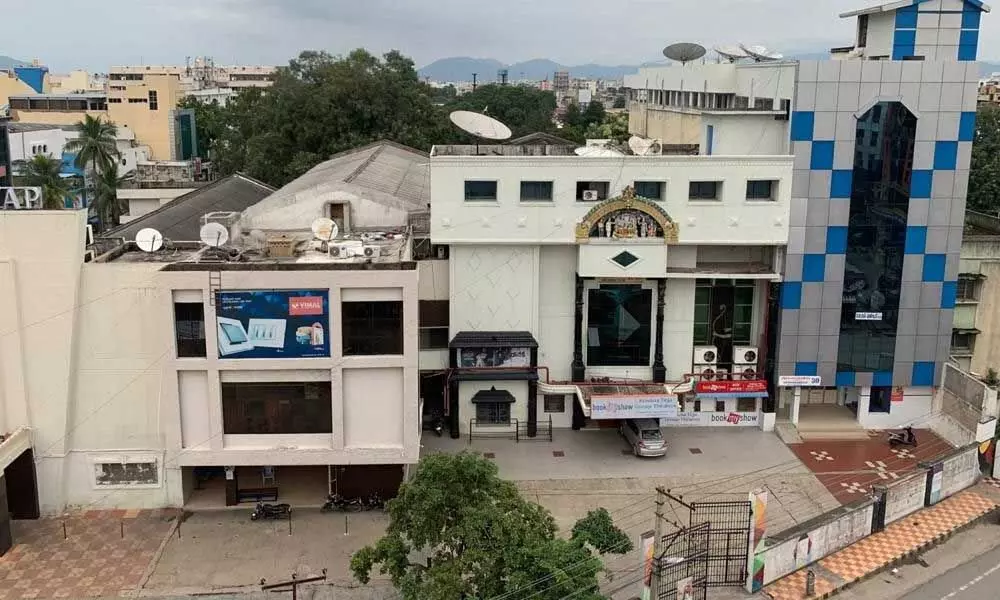 Krishna Teja Group theatres area in Tirupati