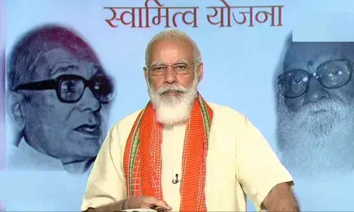 PM Modi Launches Physical Distribution Of Property Cards Under SVAMITVA Scheme