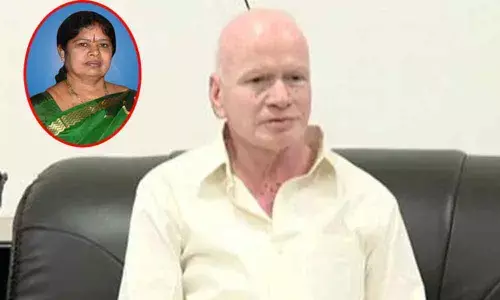 Former minister Pilli Subhash Chandra Boses wife passes away in Hyderabad