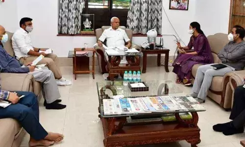 Chief Minister B S Yediyurappa on Sunday announced a three-week “mid-term holiday” for all types of school activities in the State from October 12