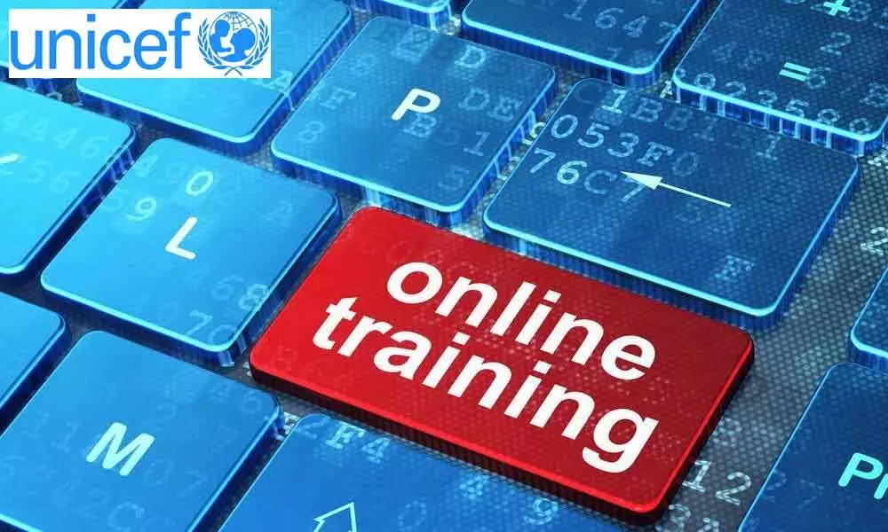Unicef online training for volunteers begins