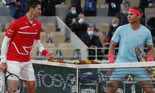 Today you showed why you are king of clay: Djokovic to Nadal