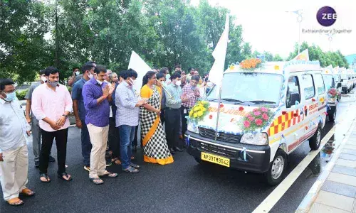 Zee Entertainment donates 10 Ambulances, 4,000 PPE Kits to AP