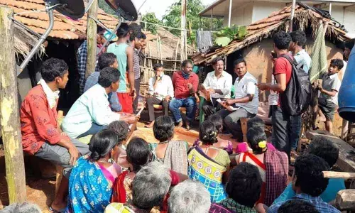 G. Madugula mandal MPDO and other officials