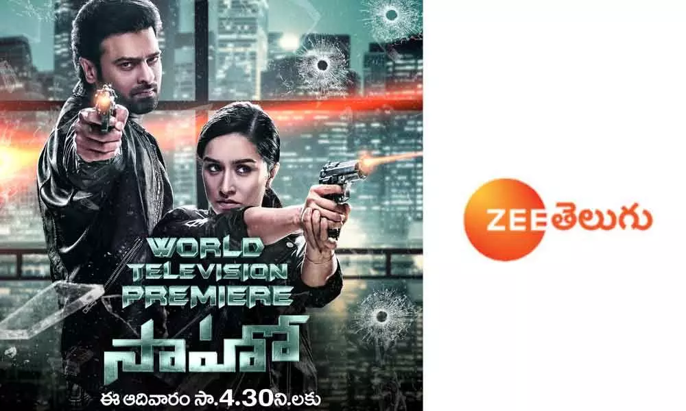 World Television Premiere Saaho For Dasara On Zee Telugu