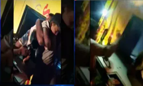 20 passengers injured as Private travels bus overturned in Guntur