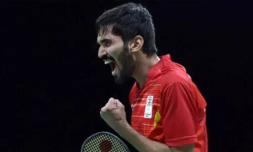 Ace Indian shuttler Kidambi Srikanth