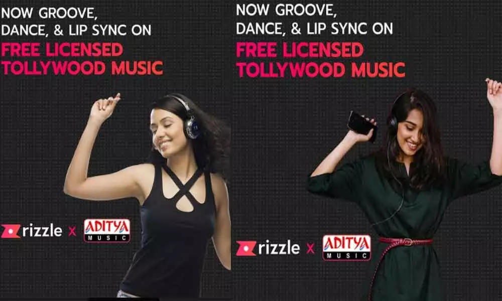 Short Video App Rizzle collaborates with Aditya Music