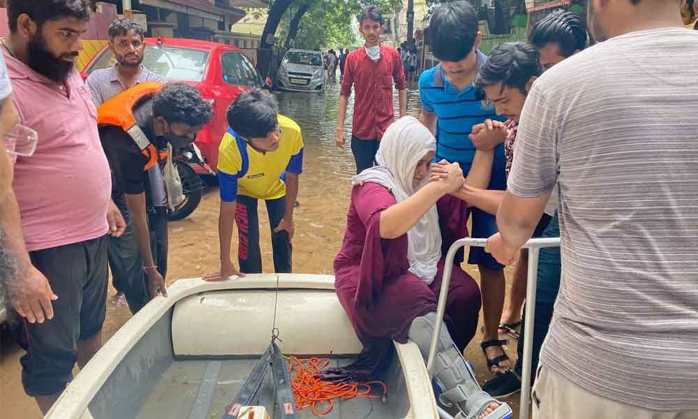 Hyderabad Yacht Club sails to rescue the floodhit