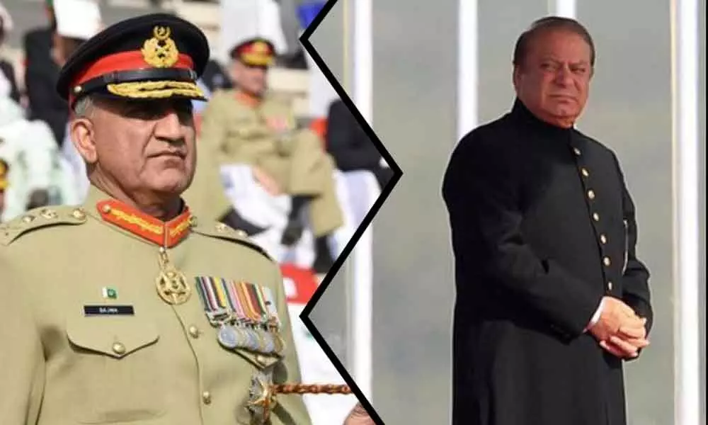 You packed up our government: Sharif to Pak Army chief