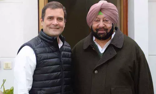 Amarinder Singh & Rahul Gandhi