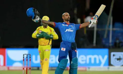 Shikhar Dhawan registers maiden ton, helps DC beat CSK by 5 wickets