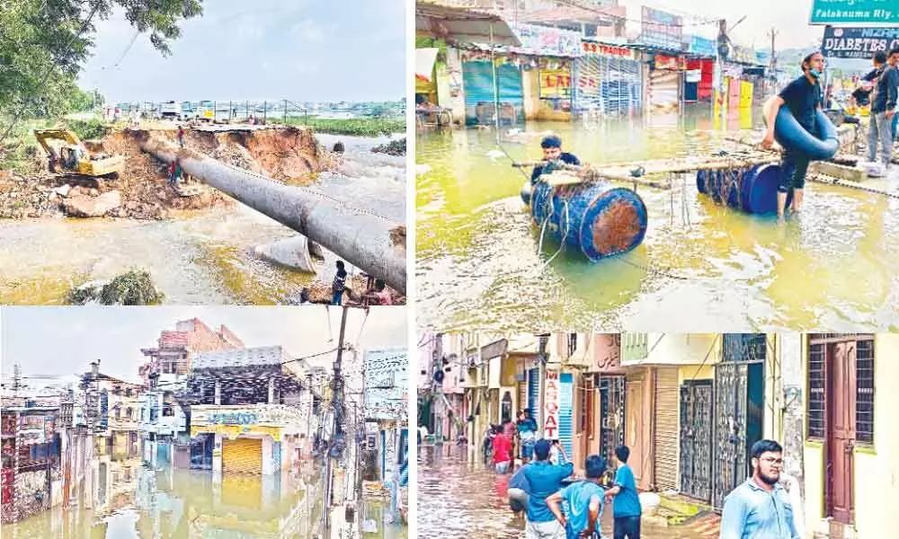 No respite from flooding, Old City in dire straits