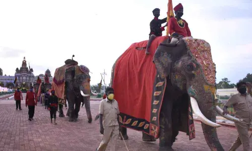 Mysuru Palace comes alive with Private Dasara festivities of erstwhile Royal family of Mysuru