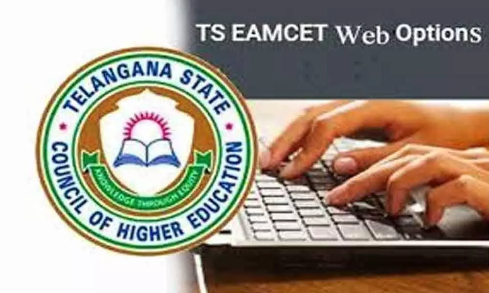 TS EAMCET 2020 web options