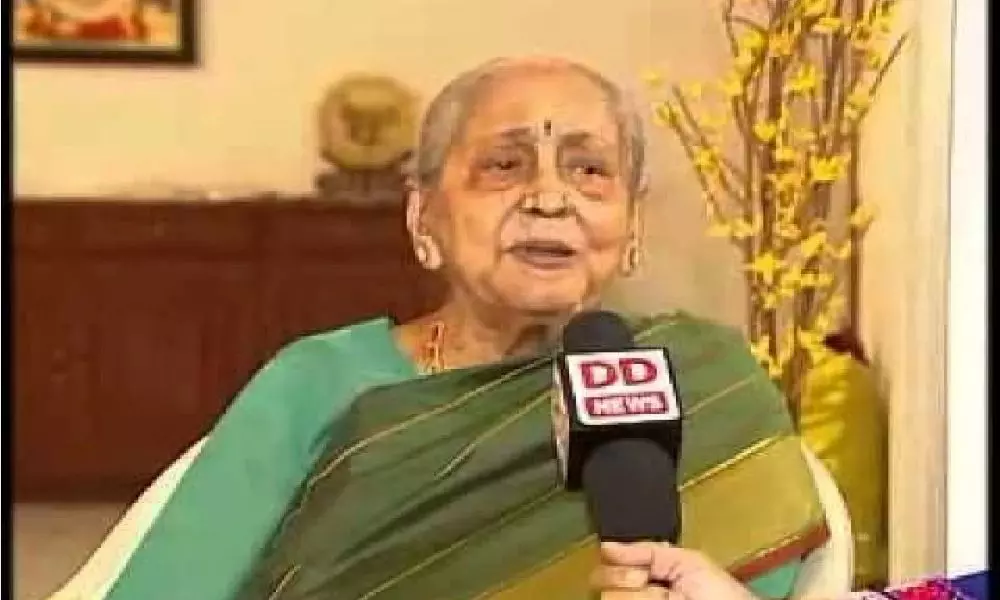 Vijayalakshmi Ramanan passes away at 96