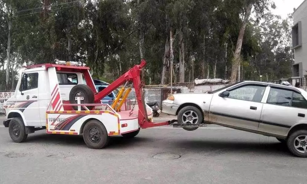 Flood of calls for tow trucks in GHMC limits