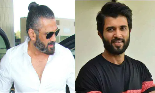 Suniel Shetty as Vijay Devarakondas father?