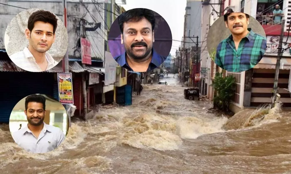 Hyderabad Floods: Telugu actors pledge donations for Flood Relief activities