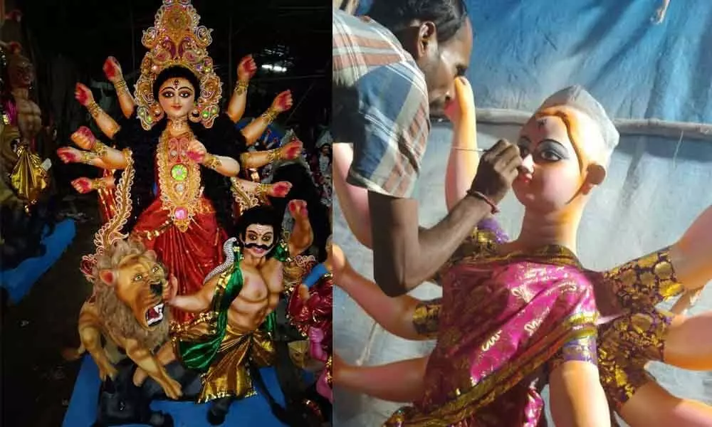 Subdued Durga puja festivities this year