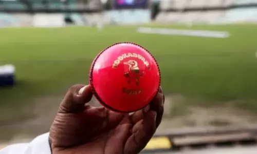 Pink ball Test