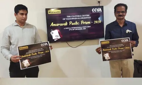 CEO of Malaxmi Group Sandeep Mandava and CEO of CCVA Sivanagi Reddy