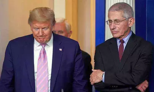 Trump calls Covid expert Dr Fauci a ‘disaster’