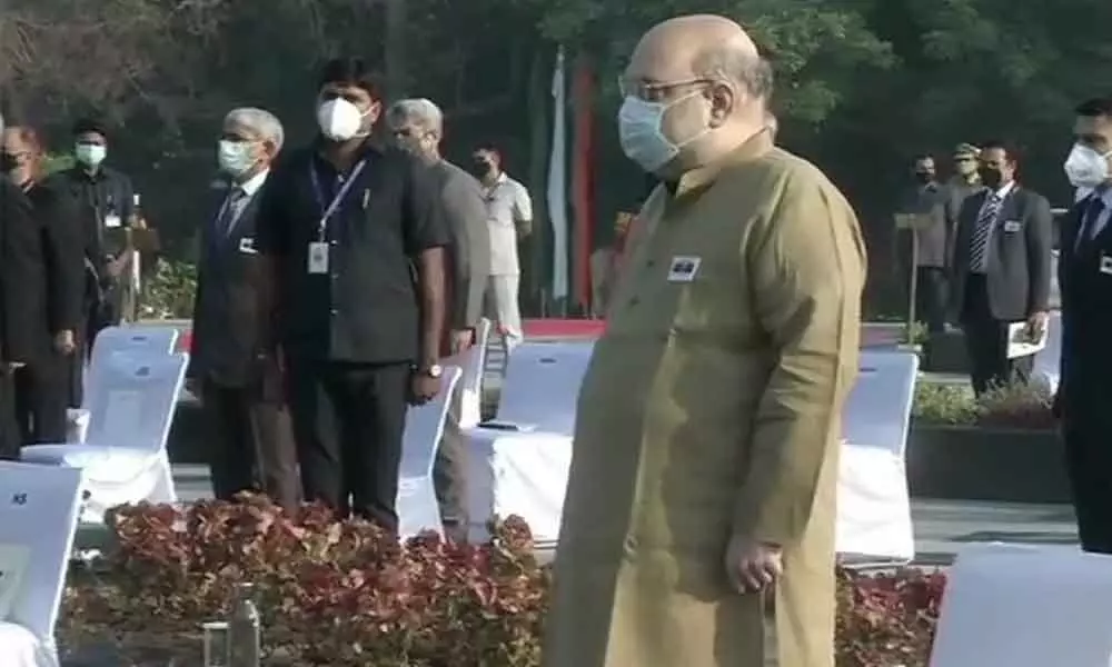 Police Commemoration Day: Amit Shah Pays Tribute To Police Personnel