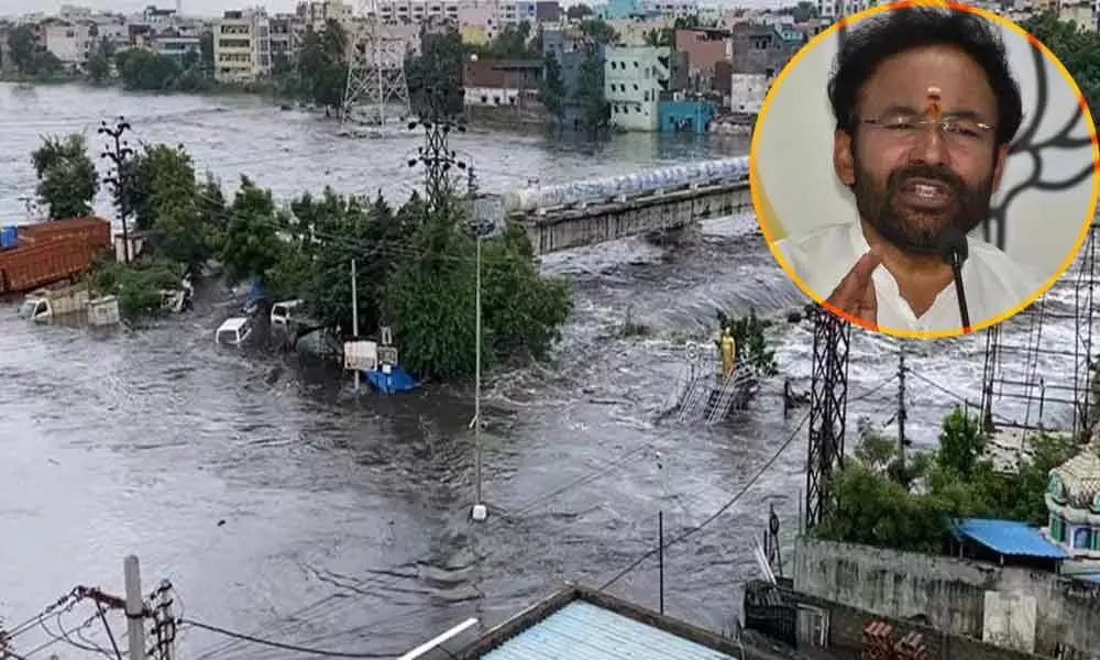 Kishan Reddy asks govt. to remove encroachments on Musi river