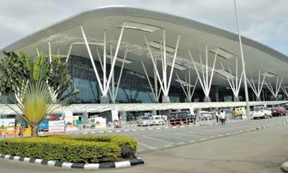 Bengaluru airport record positive growth in cargo volumes