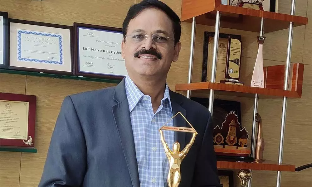 LTMRHL MD KVB Reddy conferred prestigious award