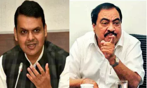 I quit BJP only because of Devendra Fadnavis: Eknath Khadse