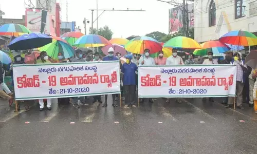 Covid-19 awareness rally