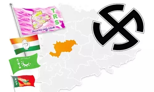 Dubbak, opposition parties and TRS