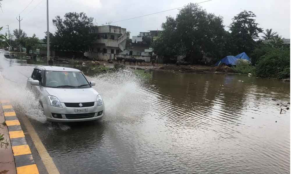 Kakinada: Rains expose true colour of smart city