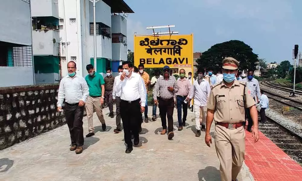 Work on Belagavi station building progressing fast says Ajay Kumar Singh