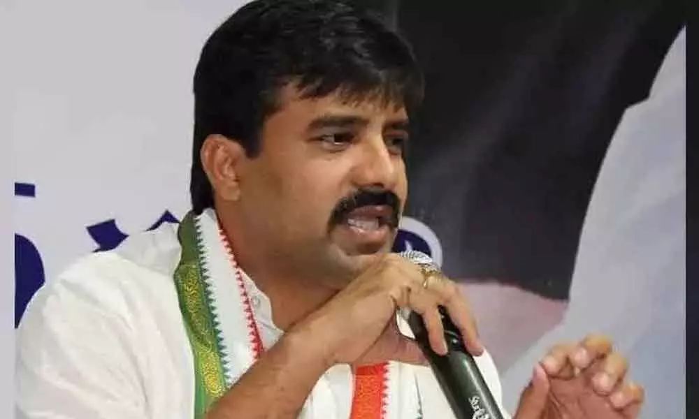 AICC secretary and former MLA Ch Vamshi Chand Reddy