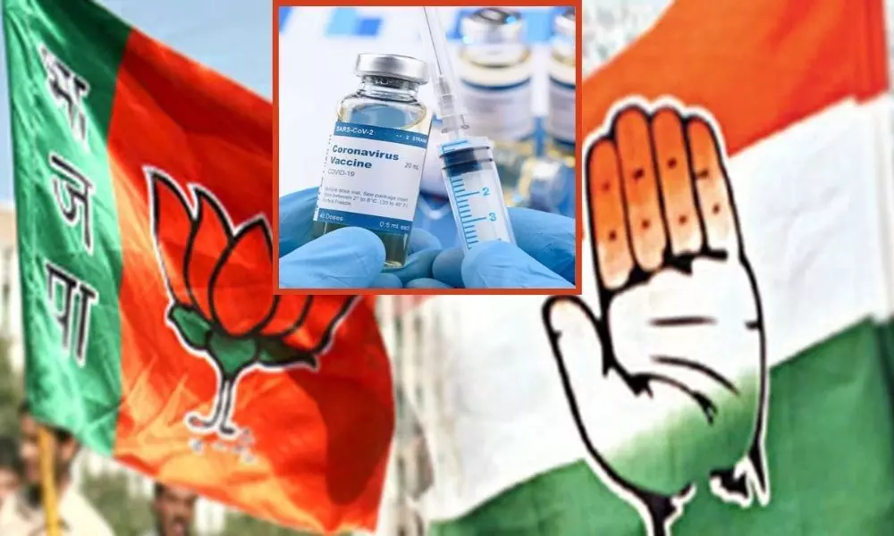 Congress, BJP in Karnataka cross swords over vaccine promise