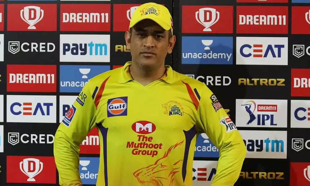 Chennai Super Kings (CSK) captain MS Dhoni