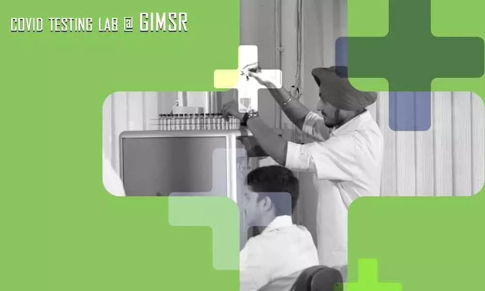 Covid-19 testing lab at GIMSR