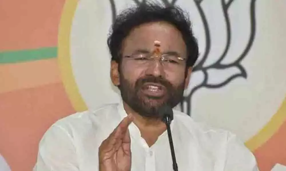 Union Minister of State for Home Affairs G Kishan Reddy