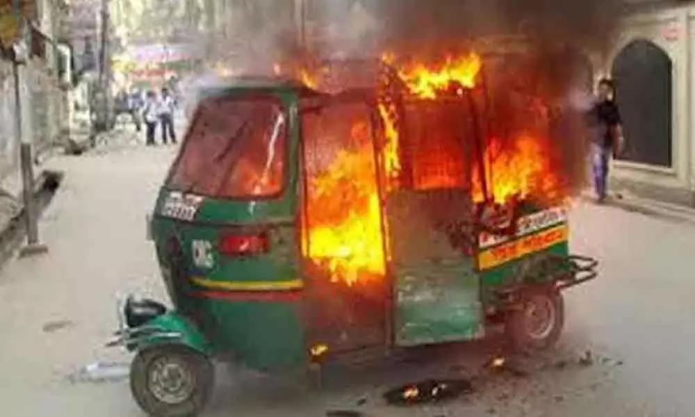 Hyderabad: One hurt in explosion in auto-rickshaw in Jagadgirigutta